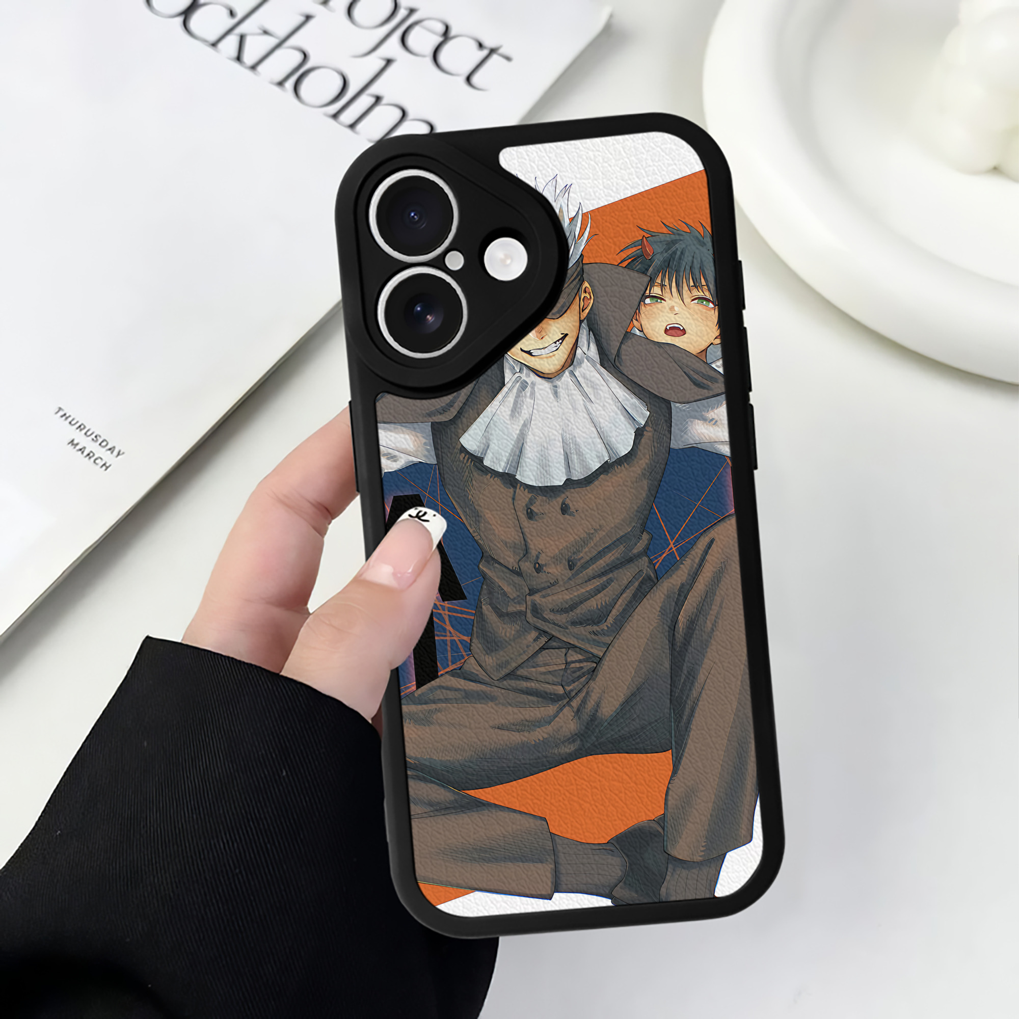 （画像用） SPY×FAMILY间谍家家酒 【iPhone 16シリーズ対応】シリコンスマホケース（レザー調） 材質：シリコン